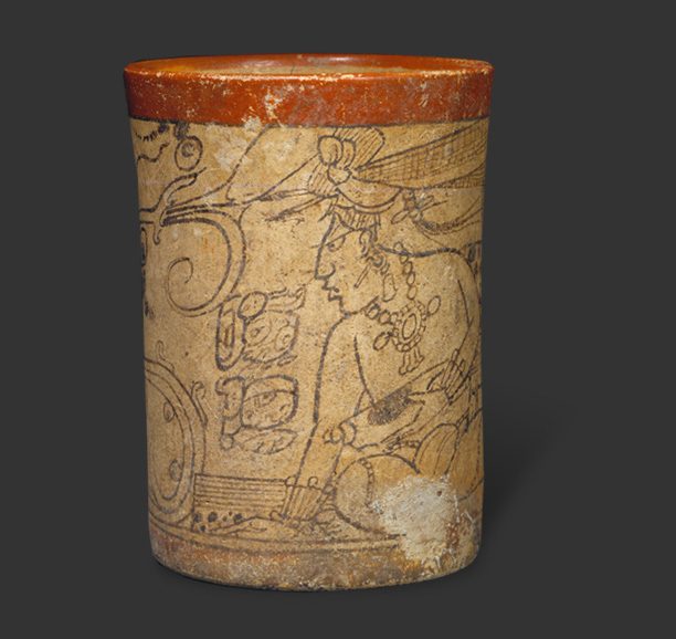 Mayan vase