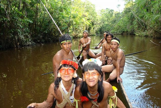 Waorani tribe Amazon