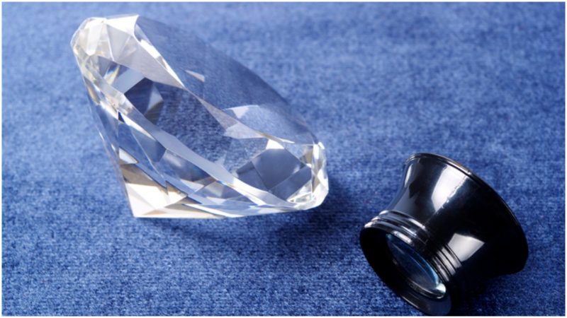 Note: This is not the actual diamond. This photo is used to ilustrate the story.