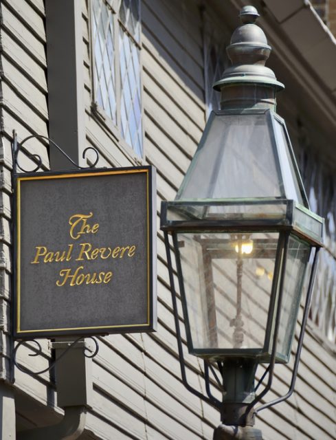 “Boston, USA – June 9, 2012: The famous Paul Revere house on the Freedom Trail in Boston. Paul Revere was a silversmith and important member of the American Revolution whose famous nighttime ride to warn of the arrival of British forces is an important moment of American history.”