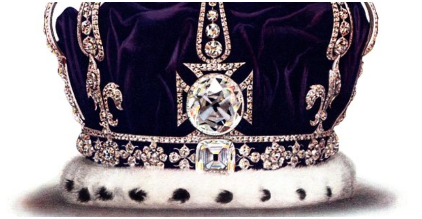 Queen Mary's Crown with Koh-i-noor diamond