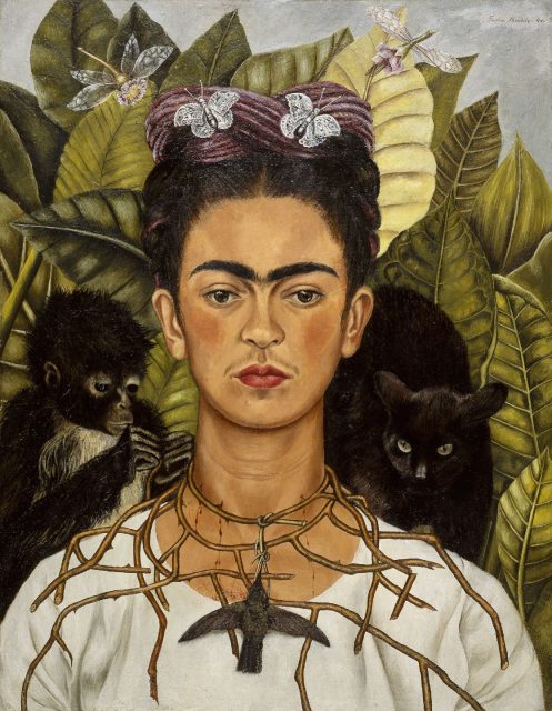 Frida Kahlo self-portrait