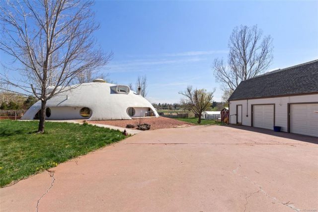 Retro Monolithic Dome House for Sale - Totally Out of This World!