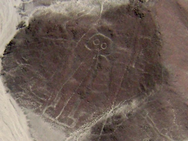 Nazca lines astronaut