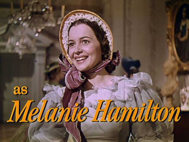 Olivia de Havilland Gone With the Wind
