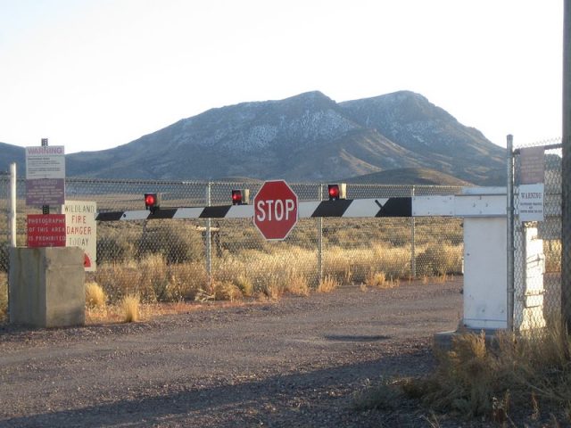 Area 51 back gate