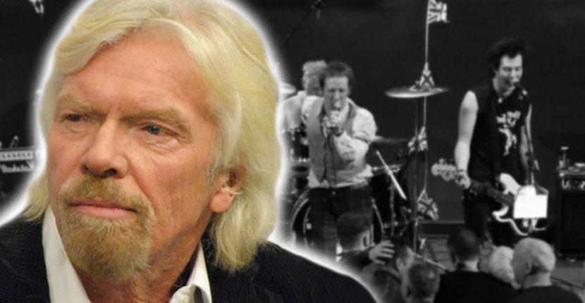 Richard Branson and the Sex Pistols