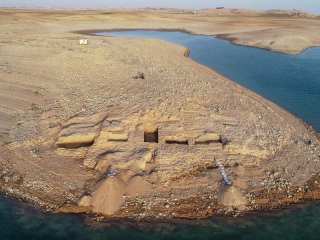 Drought palace in Iraq