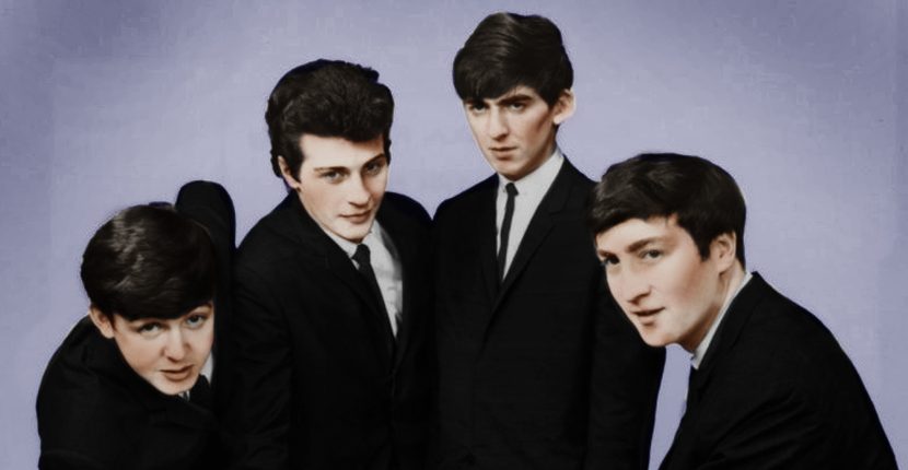 The Beatles with Pete Best (Photo by Hulton Archive/Getty Images)