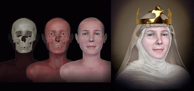 Judith of Thuringia facial reconstruction