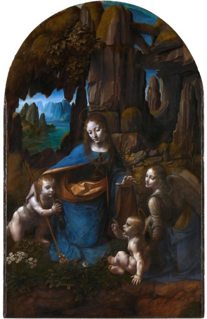 Da Vinci Virgin of the Rocks