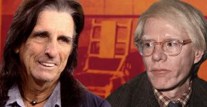 Alice Cooper and Andy Warhol