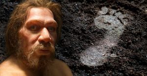 Neanderthal footprints