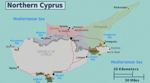 Cyprus map