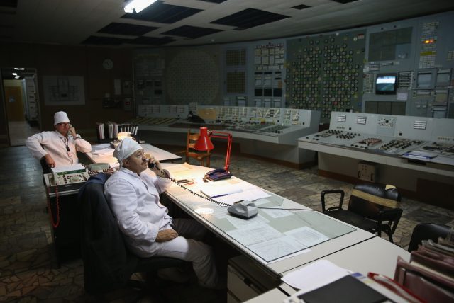 Chernobyl control room