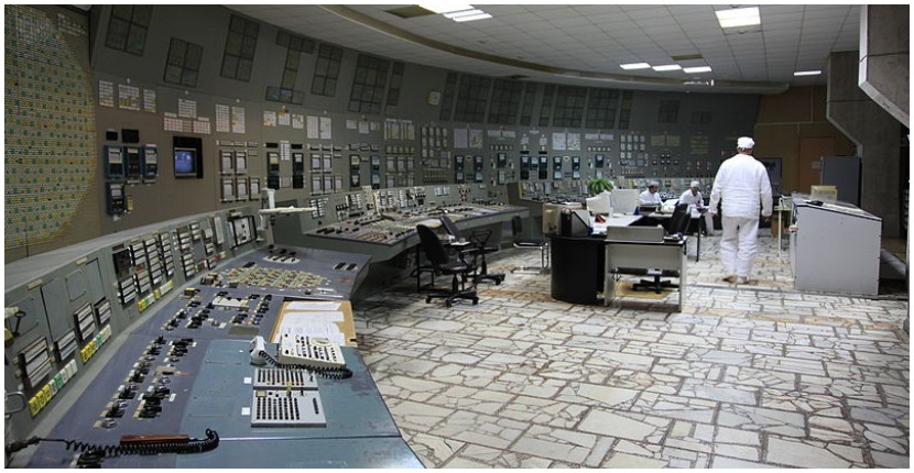 Chernobyl's Control Room. Copyright: IAEA Imagebank Photo: Credit: Dana Sacchetti/IAEA CC by 2.0