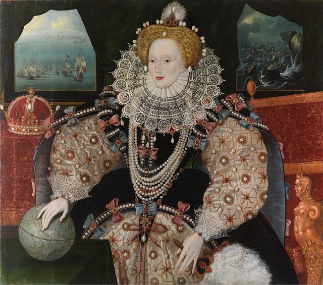 Queen Elizabeth armada portrait