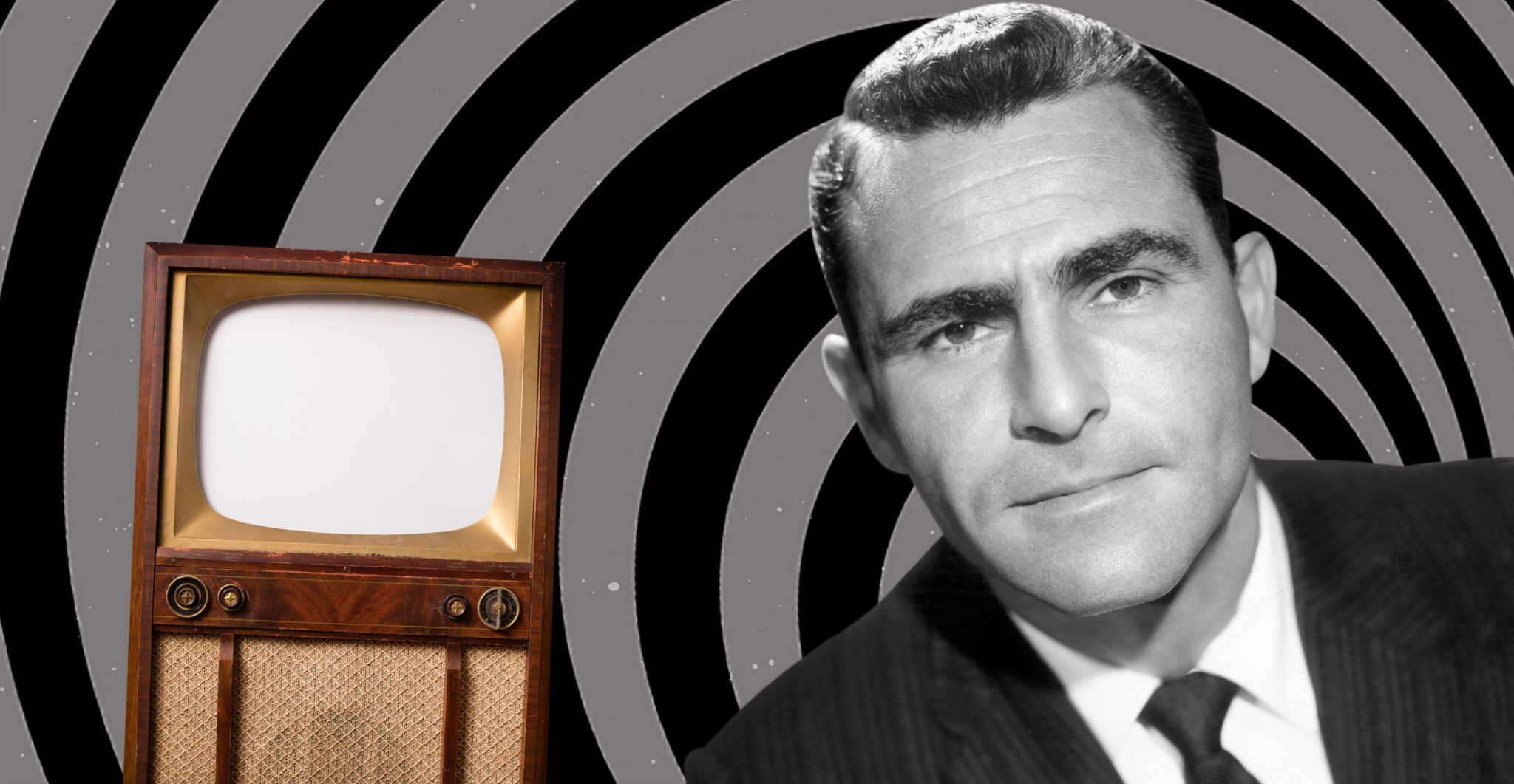 You are entering the Twilight Zone. Image of Rod Serling from Getty Images
