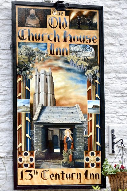 Old church house inn sign