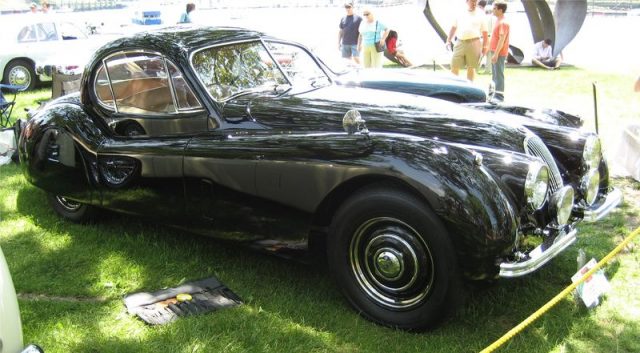 Classic Jaguar car