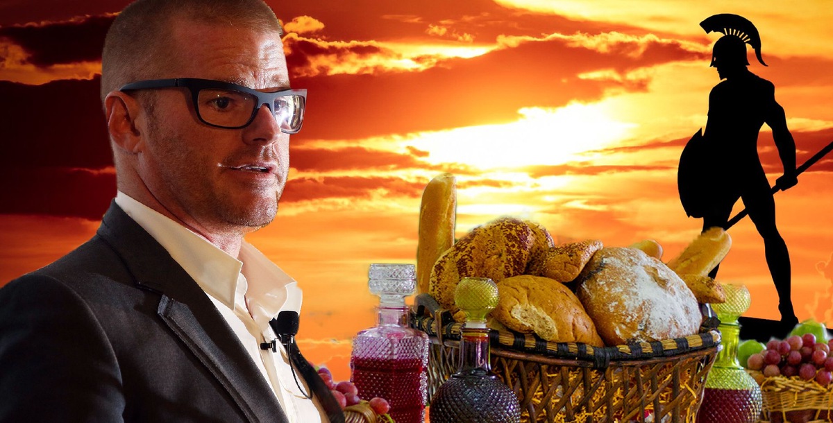 Heston Blumenthal and ancient meals. 