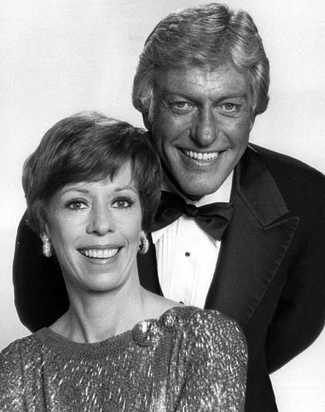 Dick Van Dyke and Carol Burnett