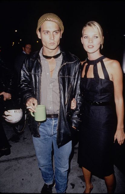 Johnny Depp Kate Moss