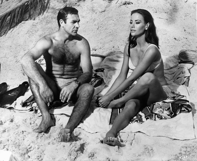 Sean Connery Claudine Auger