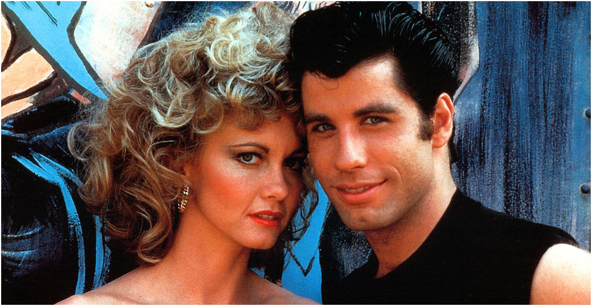 Olivia Newton-John and John Travolta in Grease (1978). Photo by Paramount/Getty Images