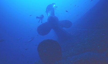 Britannic shipwreck