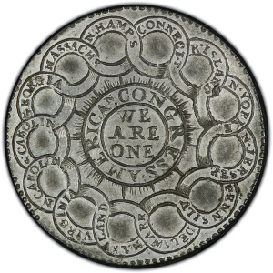 1776 continental coin