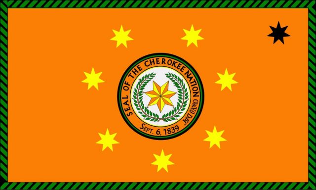 Cherokee nation flag