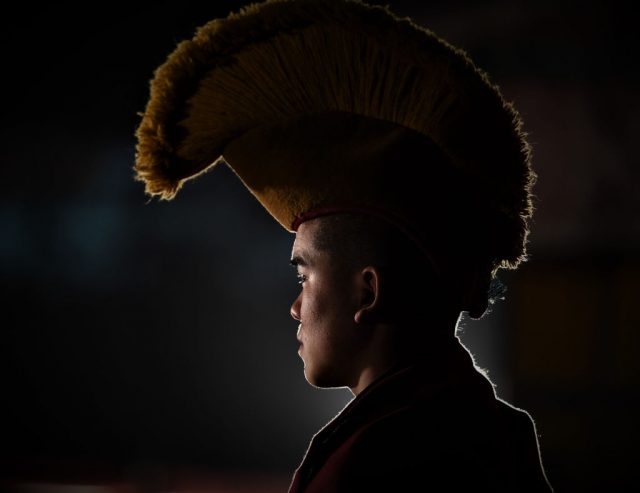 Tibetan monk