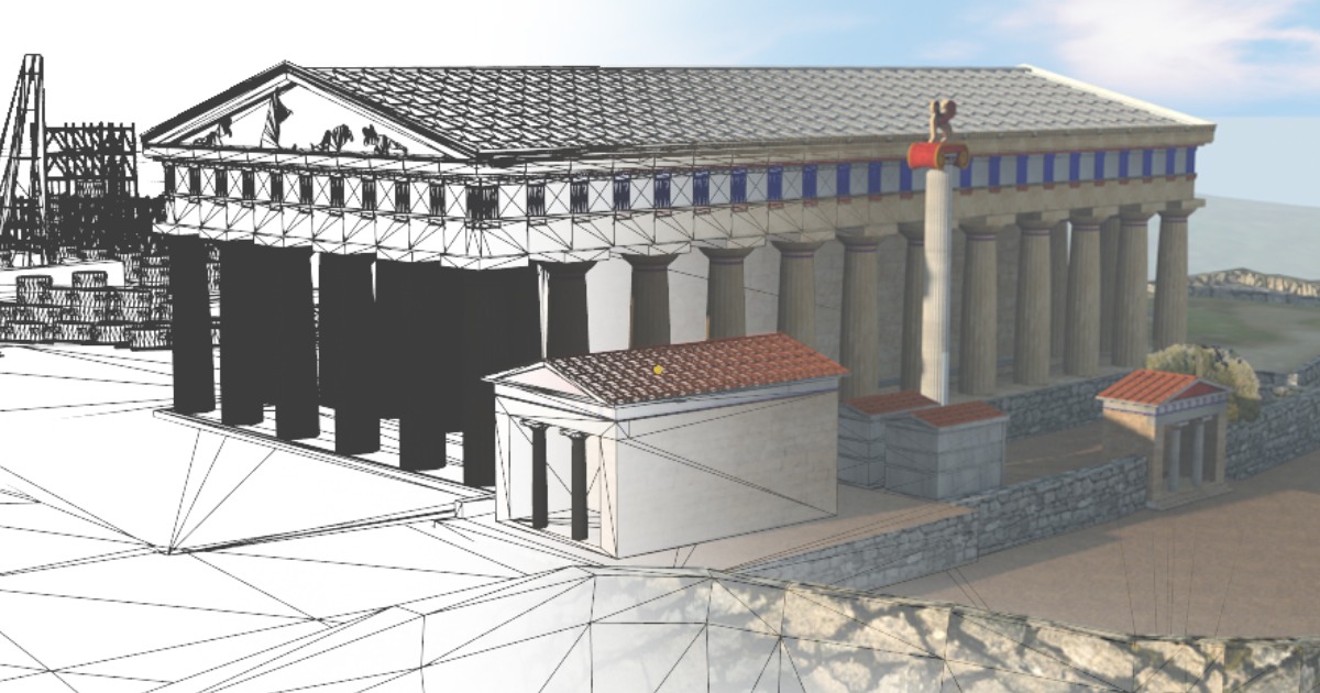 Athens like you've never seen it before. Photo: AncientAthens3D.com