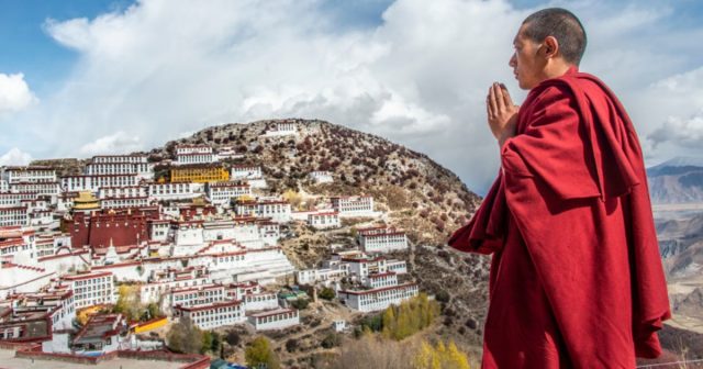 Tibetan monk