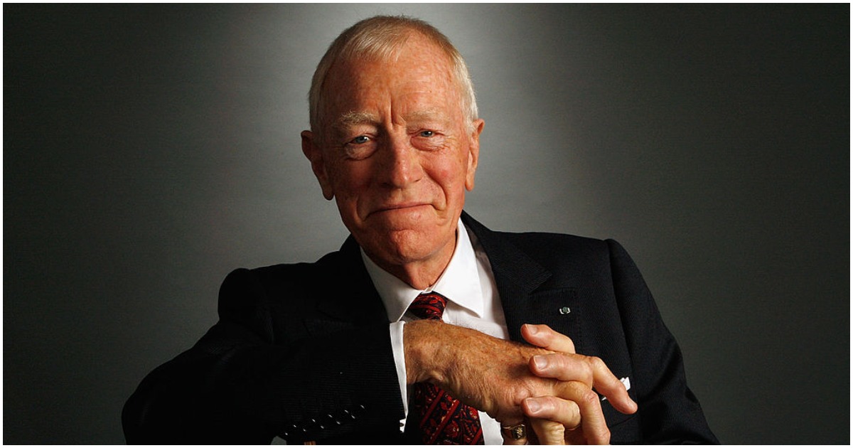 Max von Sydow in 2007. (Photo by Mark Mainz/Getty Images for AFI)
