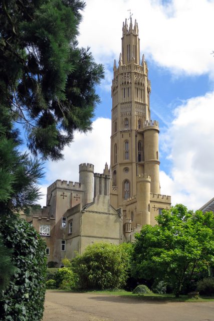 gothic tower home