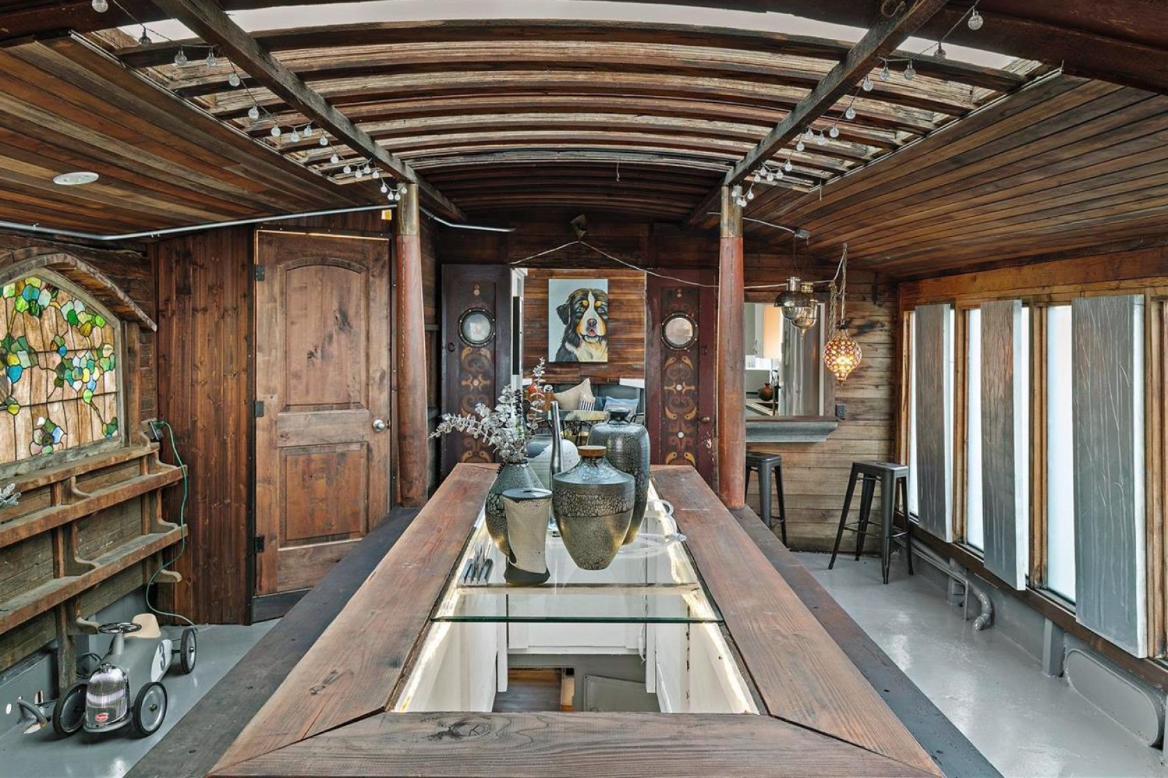 Shel Silverstein’s Whimsical Sausalito Houseboat For Sale Take a Peek