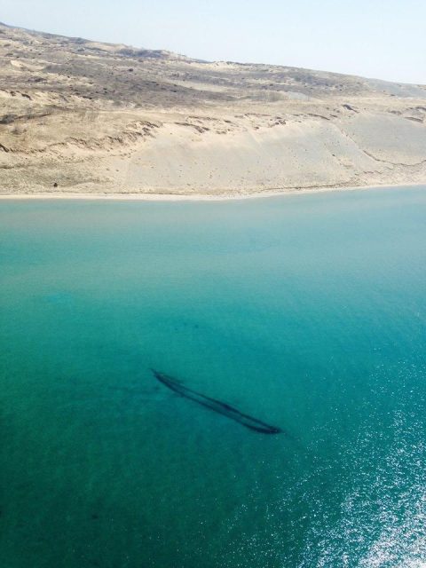 Lake Michigan shipwreck