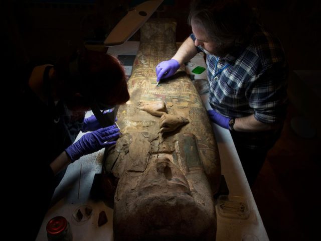 mummy sarcophagus