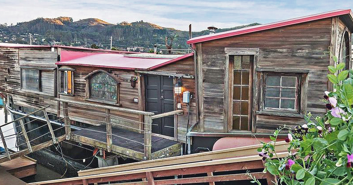 Shel Silverstein's house boat. (Dianne Andrews, Engel & Voelkers)