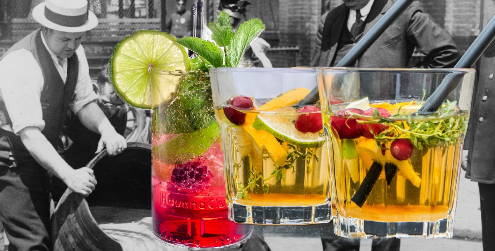 Prohibition cocktails