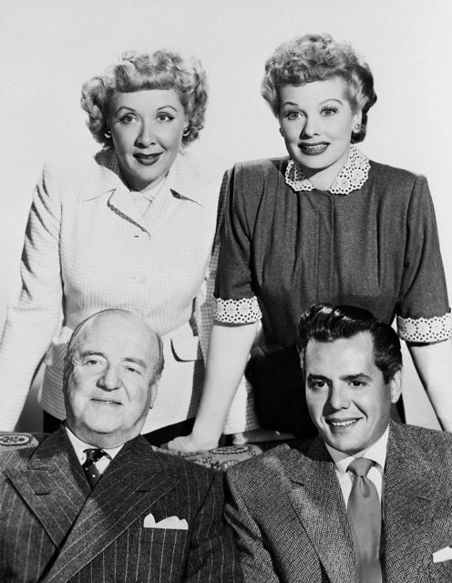 The cast of I Love Lucy.
