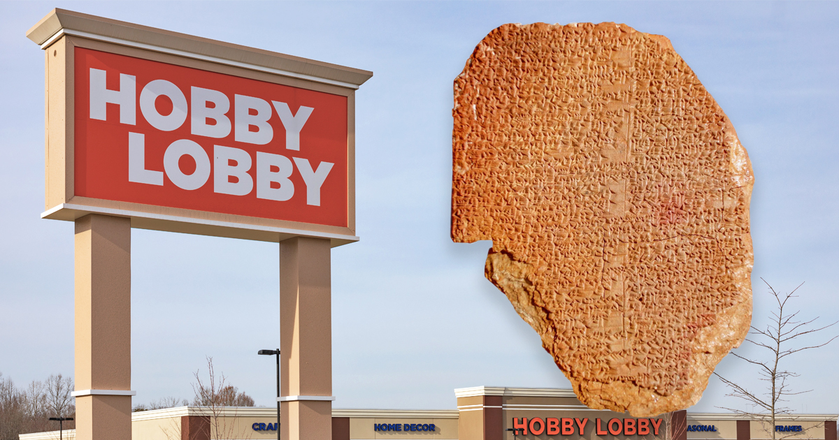Hobby Lobby and the Dream Tablet. Harry Potter spinoff.