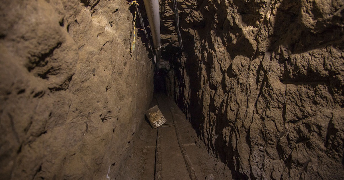 This is not the tunnel the man found.  (Photo by Manuel Velasquez/LatinContent via Getty Images)