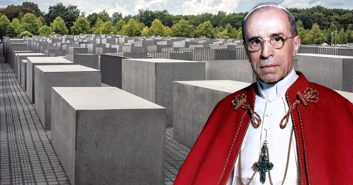 Pope Pius XII and the Holocaust Memorial in Berlin.
