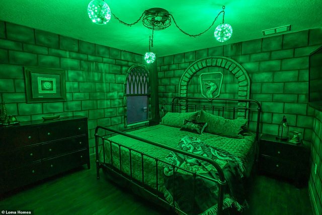Harry Potter green room