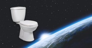 Going to the bathroom in space