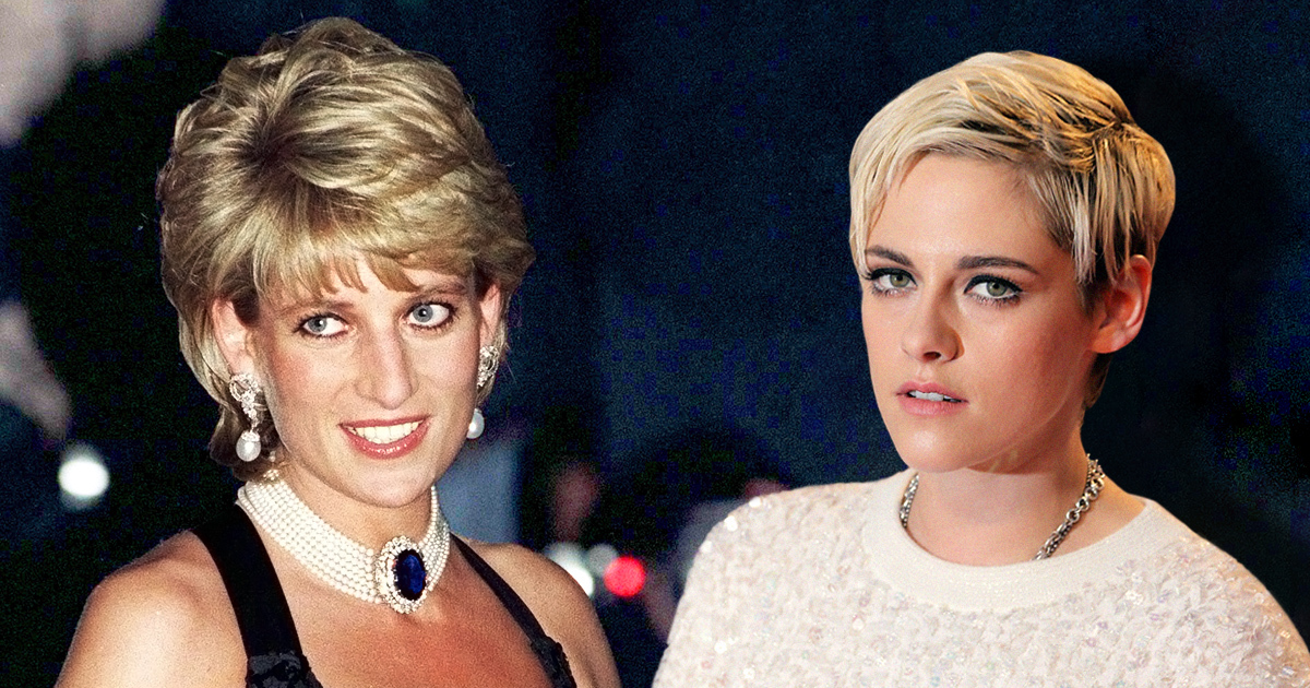 Princess Diana and Kristen Stewart. Getty Images