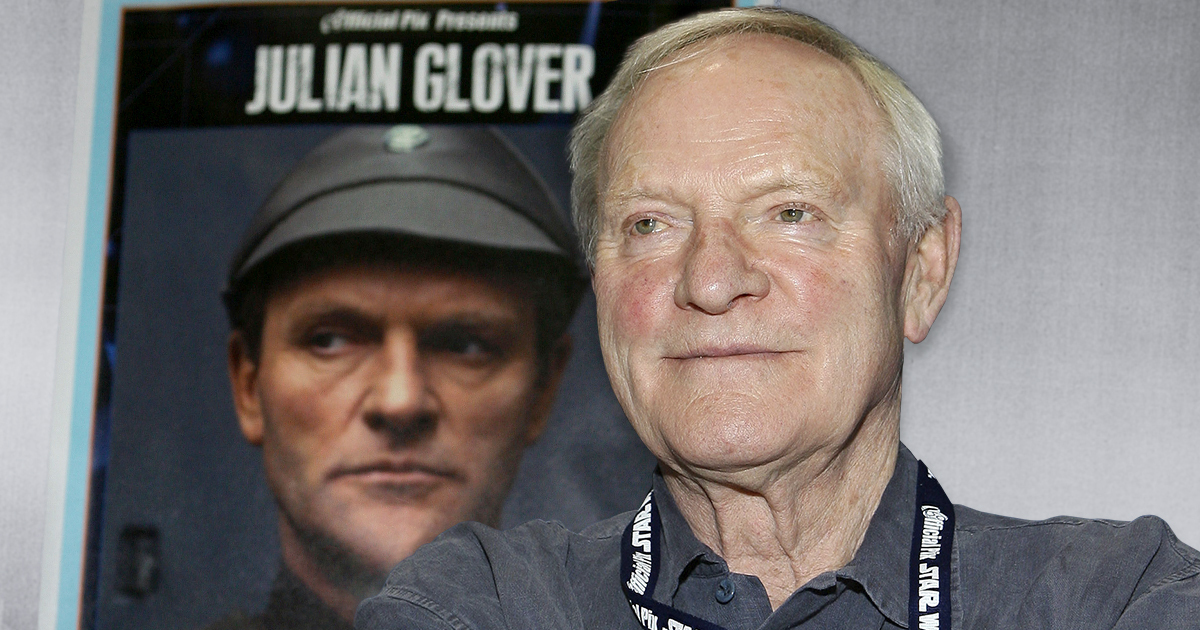 Julian Glover next to himself in Star Wars. Getty Images